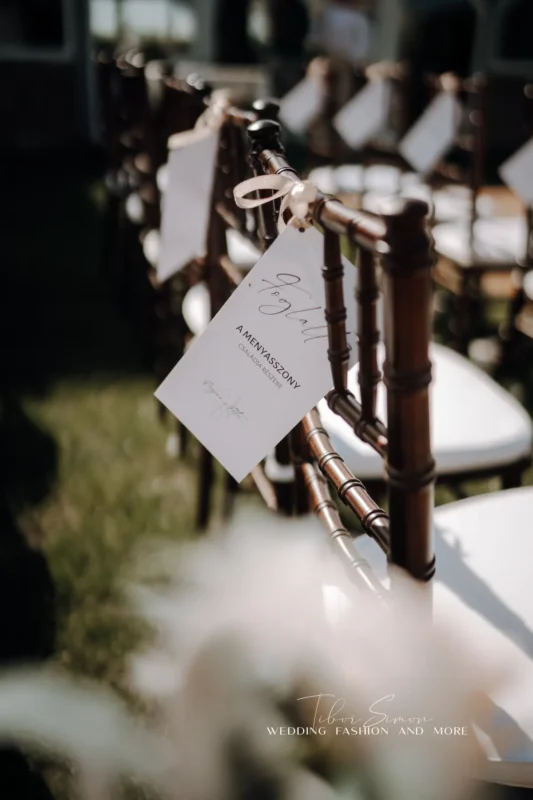 Lakodalmi dekorációk fotózása Sopronban