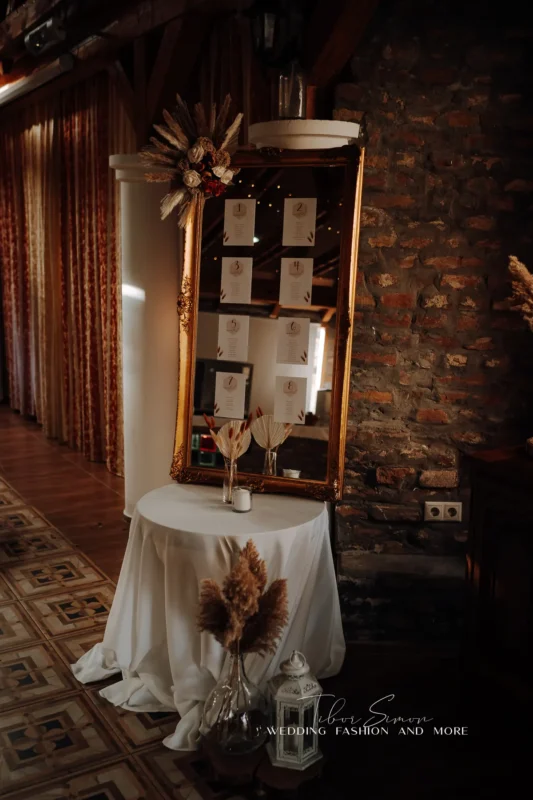 Lakodalmi dekorációk fotózása